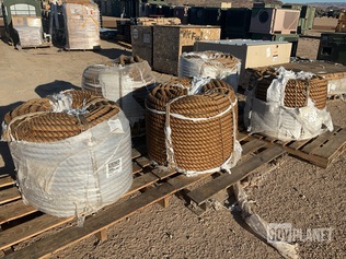 Surplus (5) Rolls of Fibrous Rope in Yermo, California, United States ...