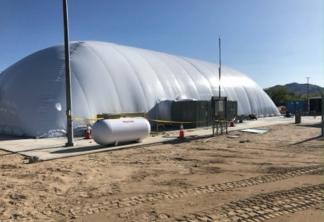 120 ft x 60 ft Air Inflated Structure 120 ft x 60 ft Air Inflated Structure
