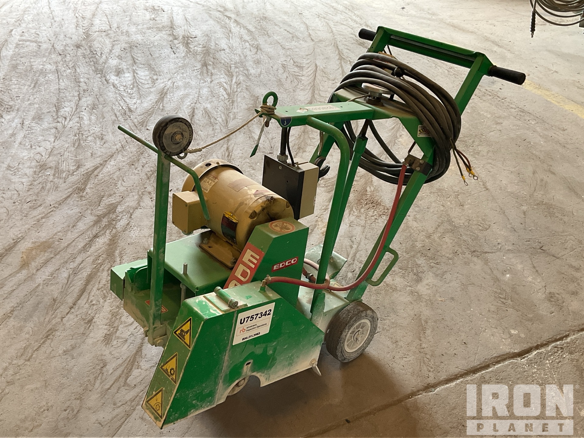 2019 Edco DS-18-5/230/3 Electric Walk-Behind Saw in New Castle