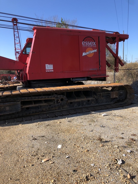 1973 Manitowoc 4000W 175 Ton Lattice-Boom Crawler Crane