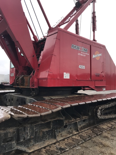 1973 Manitowoc 4000W 175 Ton Lattice-Boom Crawler Crane