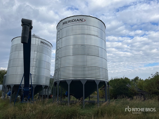 Meridian Ring Machine Meridian 2106 +/- 7800 bu 6 Ring Hopper Grain Bin | Ritchie Bros ...