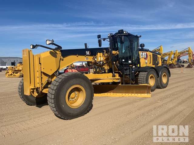 2021 Cat 14 Motor Grader in Nisku, Alberta, Canada (IronPlanet