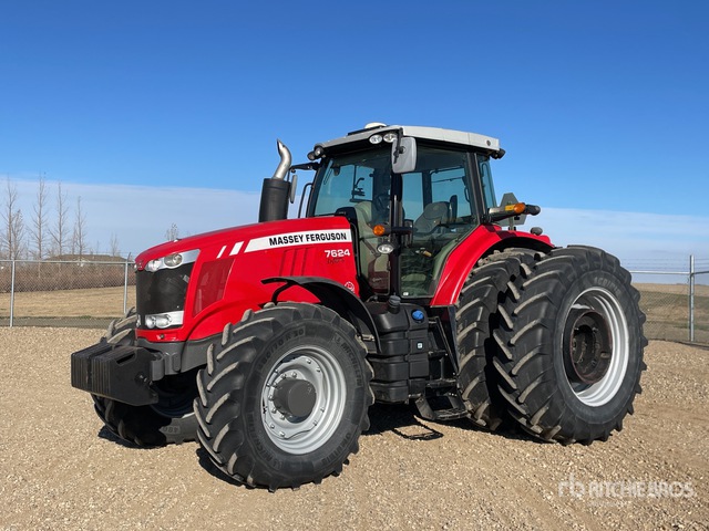 2012 Massey Ferguson 7624 4WD Tractor | Ritchie Bros. Auctioneers