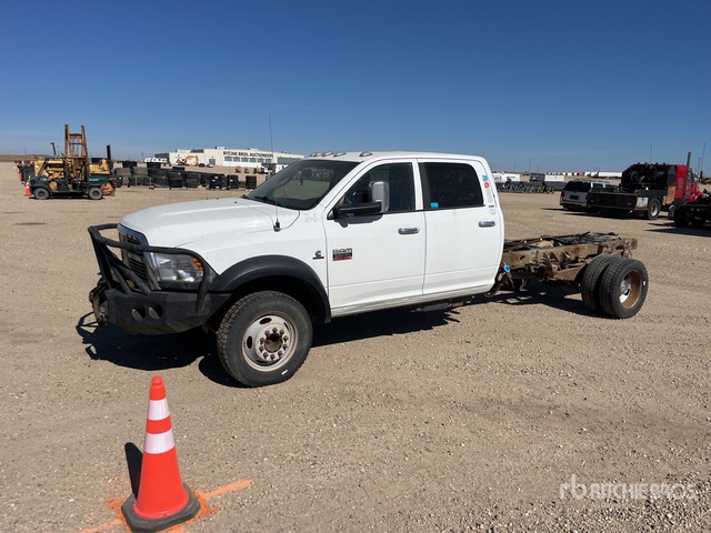 2012 Ram 5500 4x4 Crew Cab Cab and Chassis (Inoperable) | Ritchie Bros ...