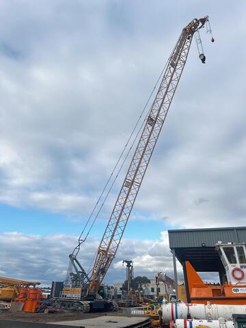 2022 Liebherr LR1160 160 ton Lattice-Boom Crawler Crane