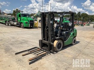 2014 Toyota 8FGU25 4750 lb Pneumatic Tire Forklift in Augusta, Georgia ...