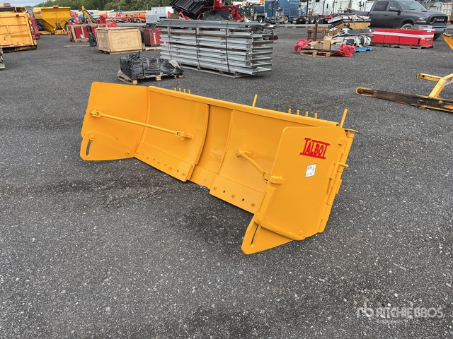 Talbot 1 Way 7 ft to 13 ft Snow Pusher - Fits Wheel Loader | Ritchie ...