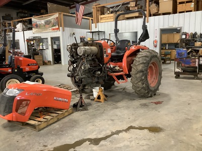 Kubota L4701DT 4WD Utility Tractor (Inoperable)