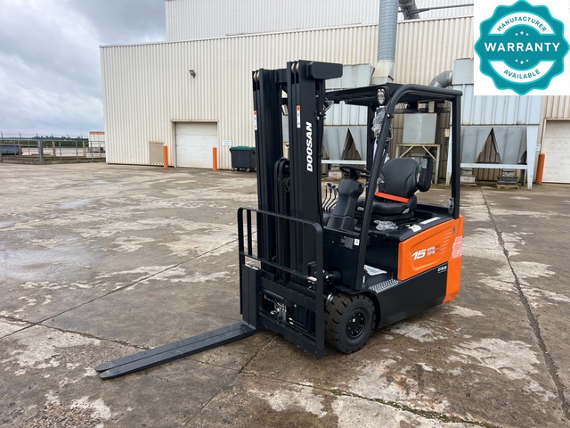 2023 Doosan B15T-7 PLUS 1500 kg Electric Forklift (Unused) 2023 Doosan B15T-7 PLUS 1500 kg Electric Forklift (Unused)