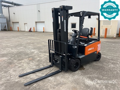 2023 Doosan B20X-7 PLUS 2000 kg Electric Forklift (Unused)