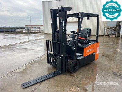 2023 Doosan B20T-7 PLUS 2000 kg Electric Forklift (Unused)