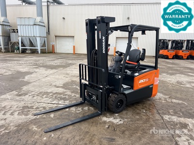 2023 Doosan B20T-7 PLUS 2000 kg Electric Forklift (Unused)
