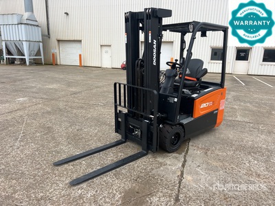 2023 Doosan B20T-7 PLUS 2000 kg Electric Forklift (Unused)