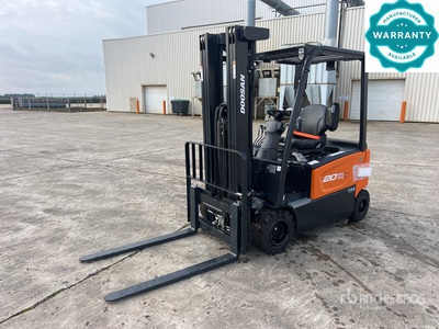 2023 Doosan B20X-7 PLUS 2000 kg Electric Forklift (Unused)