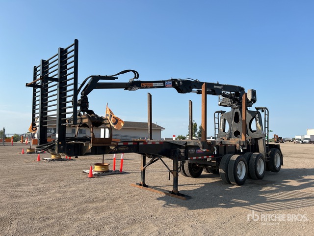 2018 Pitts LT33-L Tri/A Self-Loading Log Trailer | Ritchie Bros ...