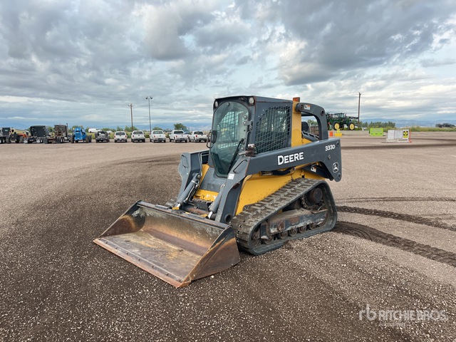 2012 John Deere 333D Two-Speed Compact Track Loader | Ritchie Bros ...