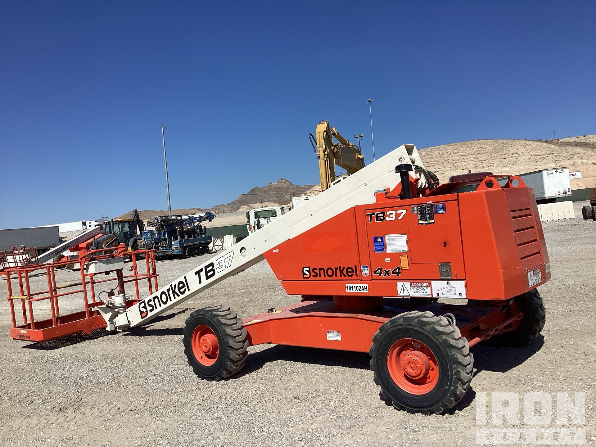 2006 Snorkel TB37 4WD Diesel Telescopic Boom Lift in Las Vegas