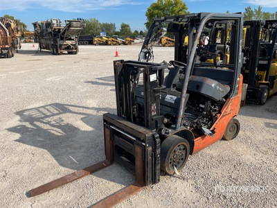 2012 Toyota 8FGCU20 4000 lb Cushion Tyre Forklift (Inoperable)