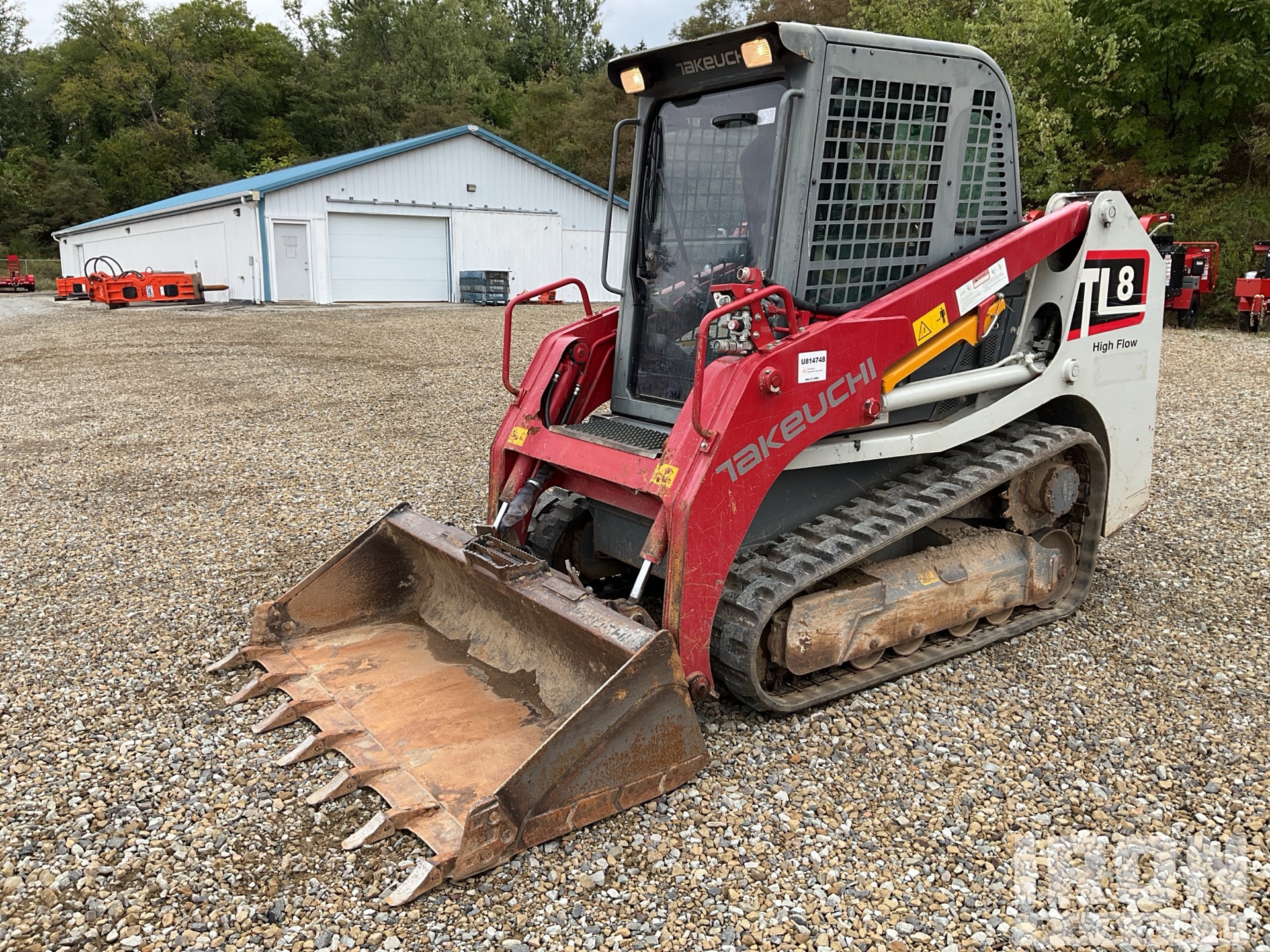 2020 Takeuchi TL8 High Flow Compact Track Loader in Delmont
