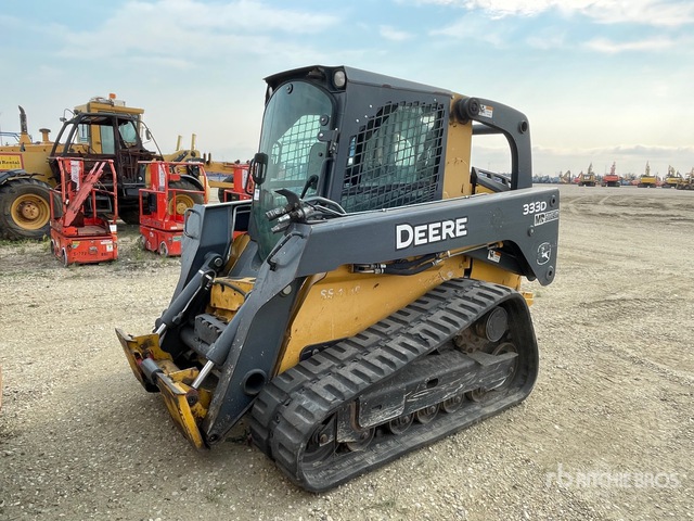 2012 John Deere 333D Two-Speed Compact Track Loader (Inoperable ...
