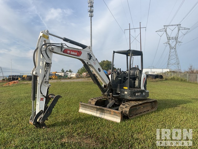 Botkat 2020 Bobcat E50 Mini Excavator in Fishersville, Virginia, United States ...