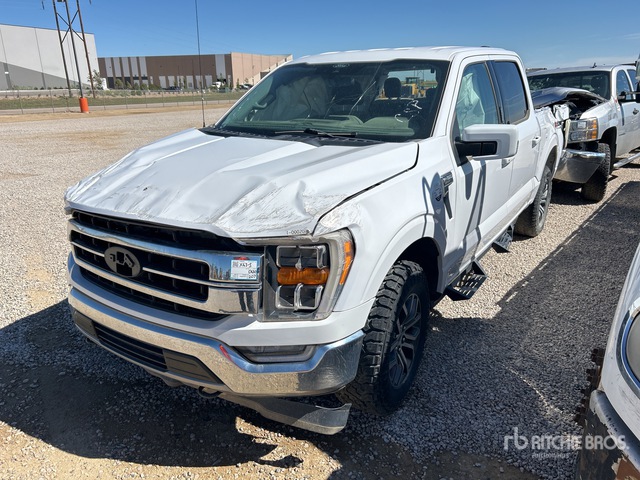 2021 Ford F-150 2021 Ford F-150 Lariat 4X4 Crew Cab Pickup (Inoperable)