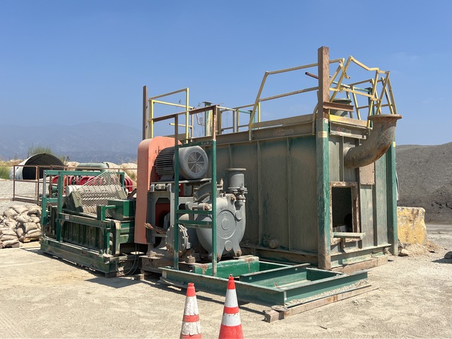 Derrick Electric Primary Wash and Filtration System