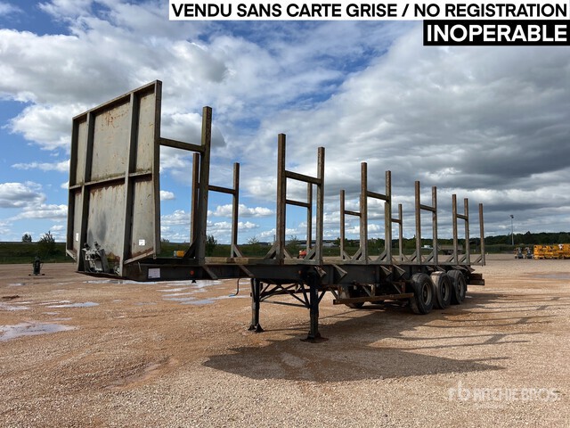 Camion Tracteur Et Semi Porte-grumes Lone Star (GB) Miniature Austin, Zamak, Collection