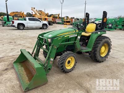 2018 John Deere 3032E 4WD Utility Tractor