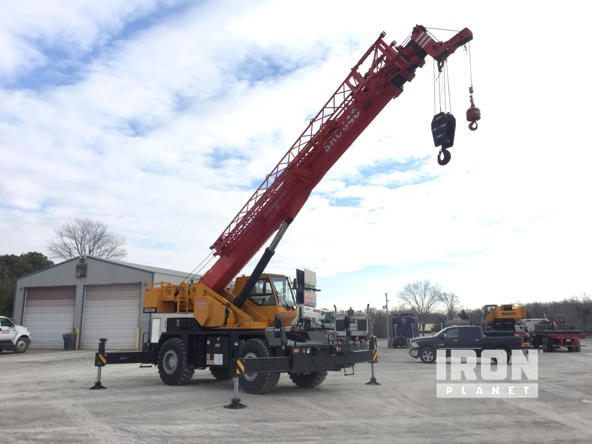 2012 (unverified) Sany SRC840 Rough Terrain Crane in Marion