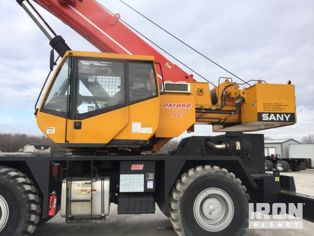 2012 (unverified) Sany SRC840 Rough Terrain Crane in Marion
