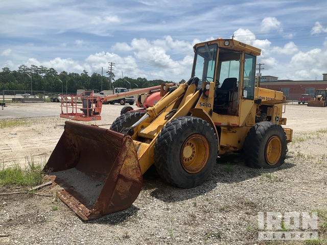 CARGADOR FRONTAL 1980 JOHN DEERE 544D