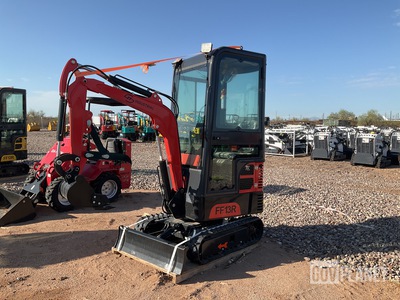 2024 FF Industrial FF13R Mini Excavator - Unused