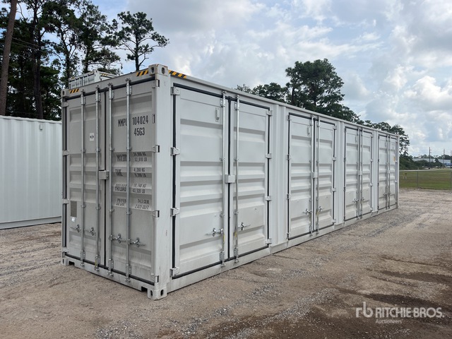 2024 CTN 40HQ 40 ft One-Way High Cube Multi-Door Storage Container ...
