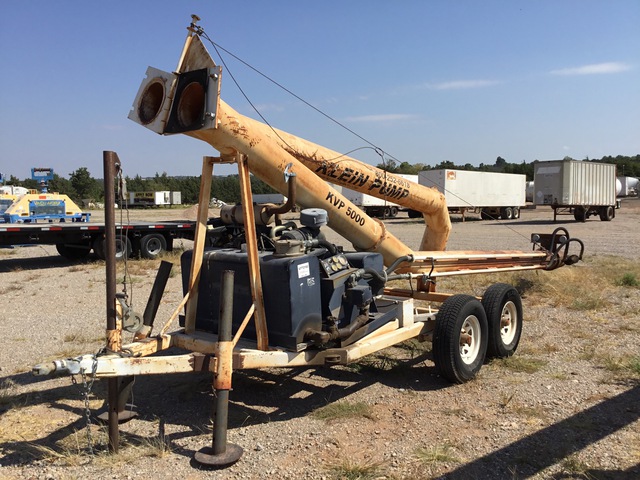 2006 Klein KVP5000H Trailer-Mounted Water Pump