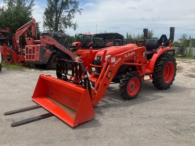 2021 Kubota L3301DT 4WD Utility Tractor