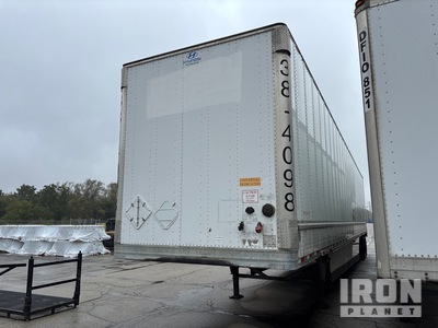 2014 Hyundai VC2530152-AJS 53 ft x 102 in T/A Remolque de furgoneta