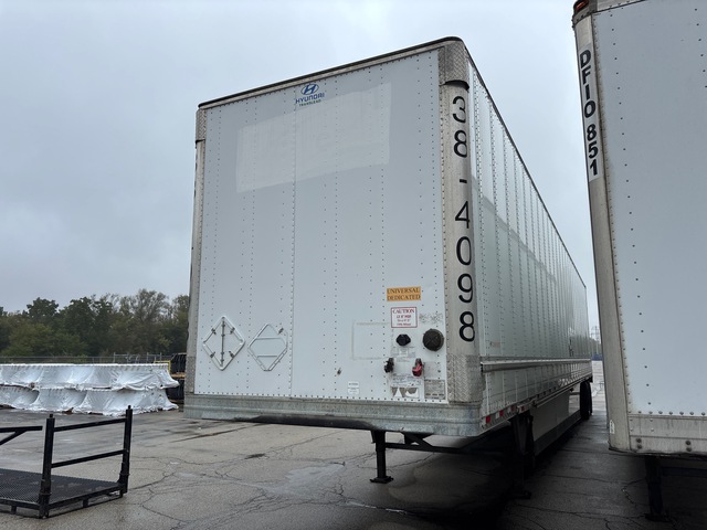 2014 Hyundai VC2530152-AJS 53 ft x 102 in T/A Van Trailer