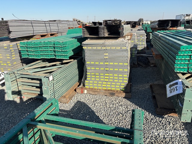 9 Foot Racking Quantity of 9 ft 9 in x 36 in x 15 ft Pallet Racking | Ritchie Bros ...