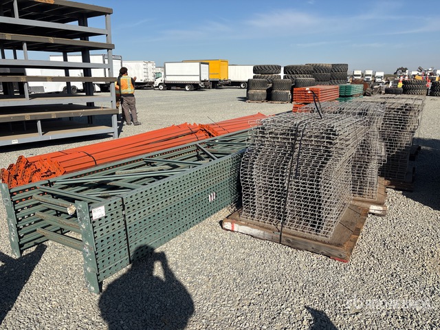 9 Foot Racking Quantity of 9 ft 9 in x 44 in x 24 ft Pallet Racking | Ritchie Bros ...