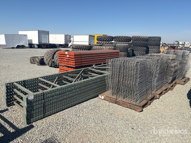9 Foot Racking Quantity of 9 ft 9 in x 44 in x 24 ft Pallet Racking | Ritchie Bros ...