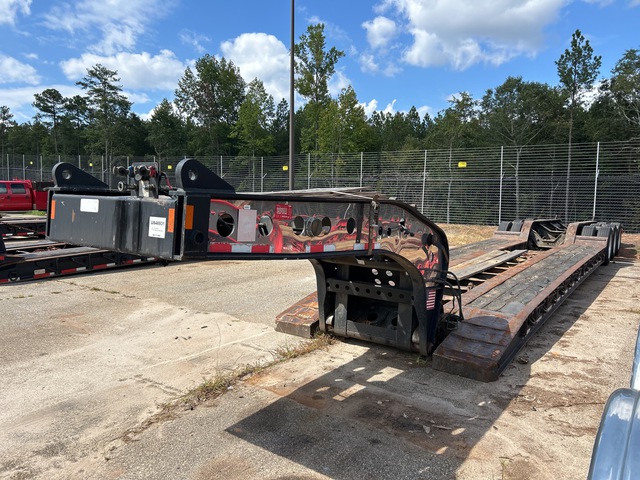 2007 Fontaine Tri/A Removable Gooseneck Lowboy Trailer