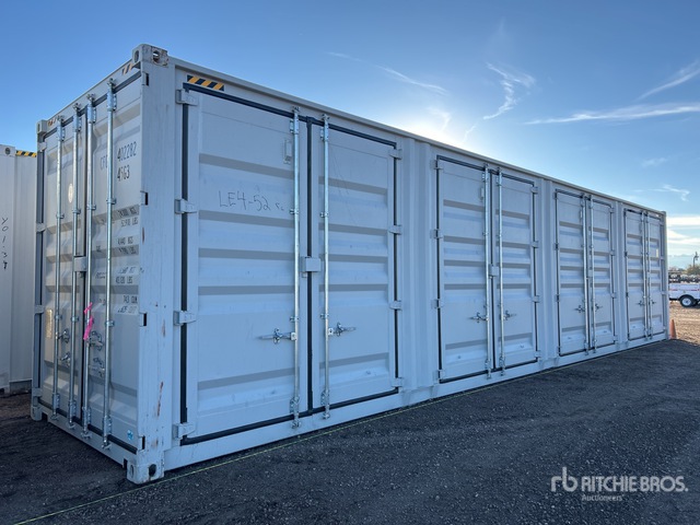 2024 40 ft High Cube Multi-Door Container per stoccaggio | Ritchie Bros ...