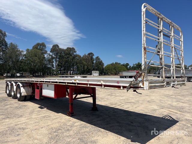 2008 Southern Cross 12.4 m Tri/A Flatbed Trailer | Ritchie Bros ...