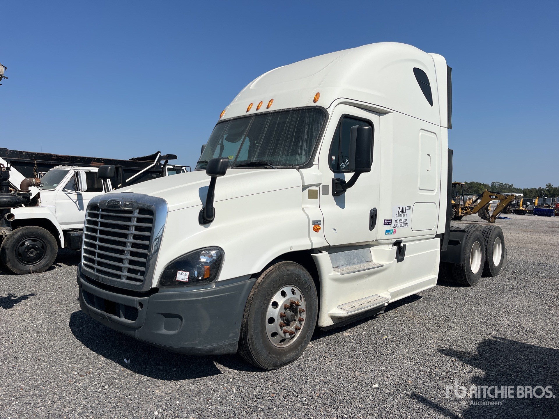 2016 Freightliner Cascadia 125 6x4 Cabina con cuccetta per trattore stradale (Inoperable)