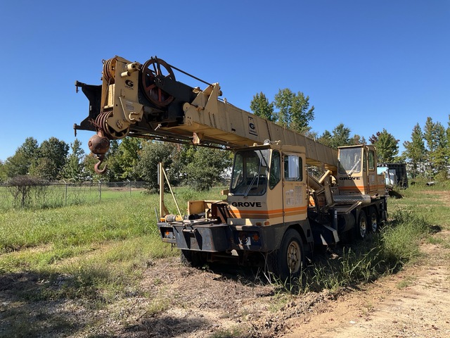 1980 Grove TMS 250A 25 ton 6x4 Hydraulic Truck Crane (Inoperable)