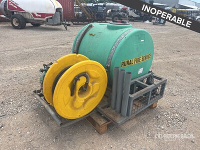 Rapid Spray 400 L Skid-Mounted Fire Fighting Unit Water Tank (Inoperable)