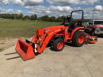 2021 Kubota L3301 HST 4WD Utility Tractor