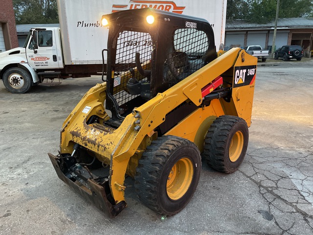 2017 Cat 246D Two-Speed Skid Steer Loader